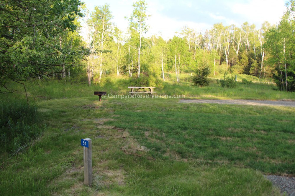 Photo of Campsite 54 in Five Islands Provincial Park Campground at Five